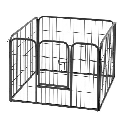FDW Dog Playpen Pet Dog Fence 2-32 Panels  24/32/40"H Metal Dog Pen Outdoor Exercise Pen with Doors for Large/Medium /Small Dogs for RV,Camping,Yard