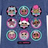 Girls' - LOL Surprise! - All Dolls Together Fitted Short Sleeve Graphic T-Shirt - 2 of 4