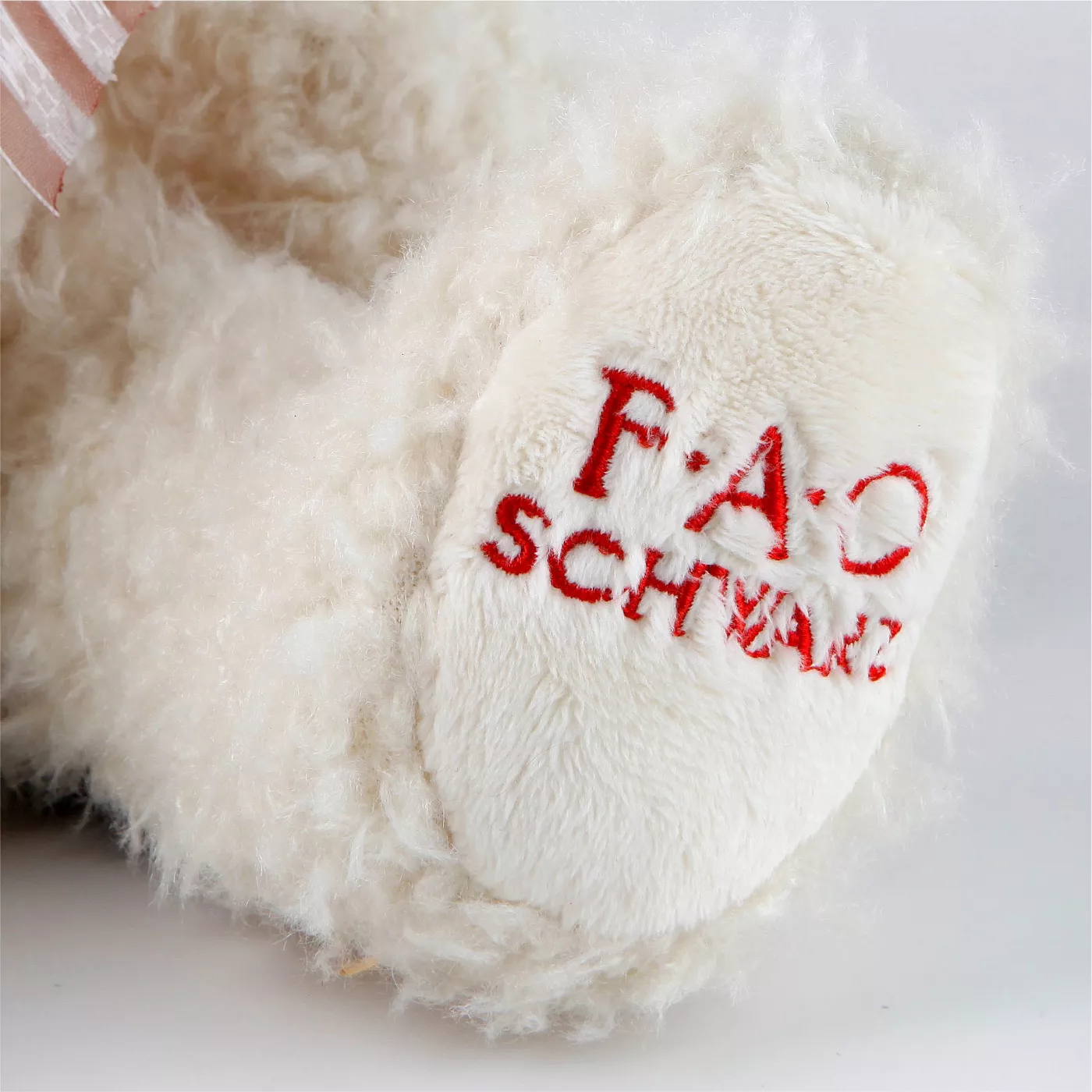 FAO Schwarz Adopt A Pet Toy Plush - 10" Beige Bear - image 6 of 7