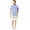U.S. Polo Assn. Men's Short Sleeve Gingham Slub Poplin Button Down Shirt - 4 of 4