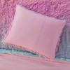 Gracie Mills Herman Luxe Ombre Shaggy Faux Fur Duvet Cover Set - 4 of 4