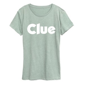 Women's - Clue - Clue Logo Short Sleeve Graphic T-Shirt - 1 of 3