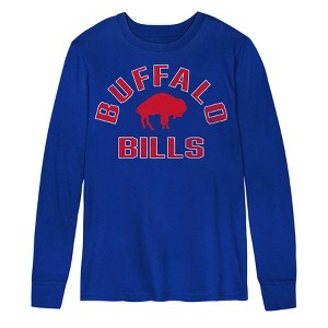 NFL Buffalo Bills Boys' Long Sleeve Core T-Shirt - 1 of 1