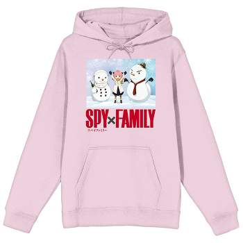 JMKEY Unisex Anya Forger Hoodie Spy x Family Merch Pullover Hoodie Novelty  Casual Sweatshirt Tracksuit Streetwear 