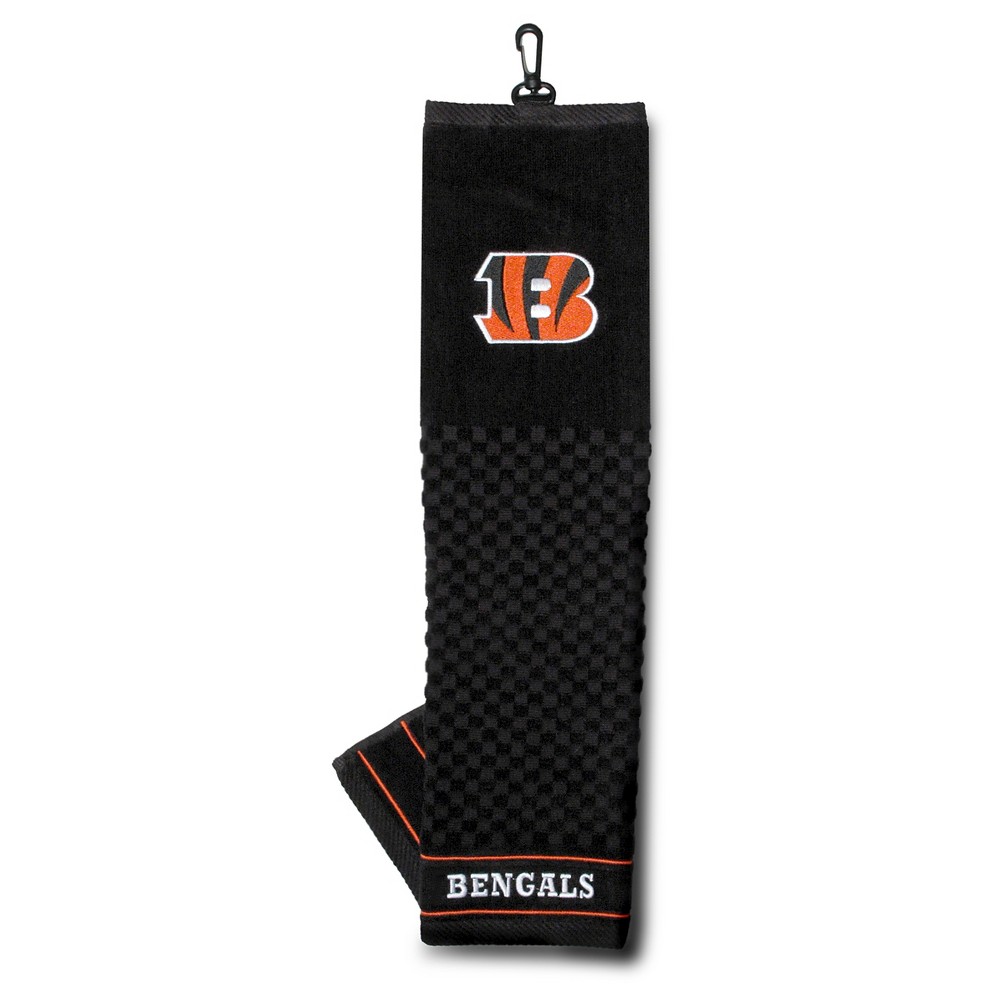 UPC 637556306104 product image for Team Golf - NFL Embroidered Towel, Cincinnati Bengals | upcitemdb.com
