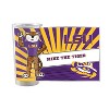 NCAA LSU Tigers 20oz Mascot Stainless Steel Tumbler: Portable Drinkware, Lidded Tumblers - 2 of 2