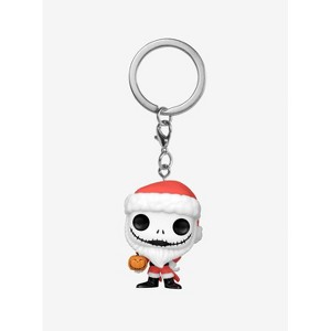 Pop Pocket Santa Jack O-Lantern 4 inches Keychain Vinyl Figure - 1 of 2