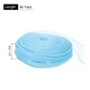 Unique Bargains Gift Wrapping Wide Sheer Wired Pastel Shimmer Iridescent Chiffon Ribbons 1 Pc - 2 of 4