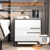 Hommpa Modern Nightstand with 2 Drawers & Adjustable Auto Sensor Light - 2 of 4