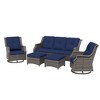 UPTION 5-Piece Outdoor Wicker Patio Furniture Set - 2 of 4