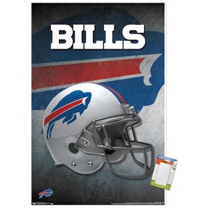 Trends International NFL Buffalo Bills - Helmet 16 Unframed Wall Poster Prints - 1 of 4