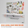 VEVOR Wall Mounted Folding Table, 35.43" x 19.69" Wall Mount Drop Leaf Table, Floating Desk with Iron Bracket, Fold Down Desk - 3 of 4