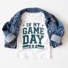 The Juniper Shop In My Game Day Era - Green Toddler Short Sleeve Tee - 2 of 3