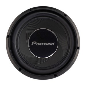 Pioneer® A-Series TS-A25S4 10-In. 1,200-Watt-Max 4-Ohm Single-Voice-Coil Subwoofer in Black - 1 of 4