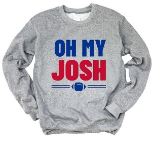 Simply Sage Market Women's Graphic Sweatshirt Oh My Josh - 1 of 4