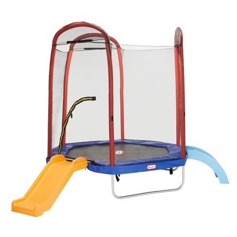 Little Tikes 7' Climb and Slide Trampoline - image 1 of 4