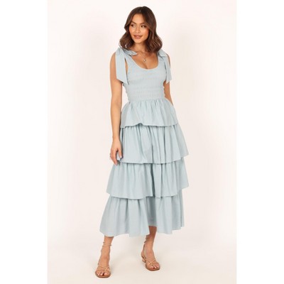 target blue maxi dress