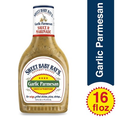 Sweet Baby Ray's Garlic Parmesan Sauce & Marinade 16 fl oz, Pack of 2