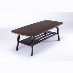 NicBex 47 Inch Rectangle Coffee Table with 2-Tier Storage,Farmhouse Center Table for Living Room,Bedroom - 1 of 4