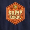 Boys' - SpongeBob SquarePants - Kamp Koral Kamp Koral Badge Graphic Long Sleeve Fleece Sweatshirt - 2 of 4