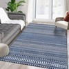 4x4 Round Rug, Washable Dining Room Area Rug Soft Kitchen Circle Rug, Bohemian Non-Slip Non-Shedding Printed Carpet for Bedroom Entryway Bathroom - 2 of 4