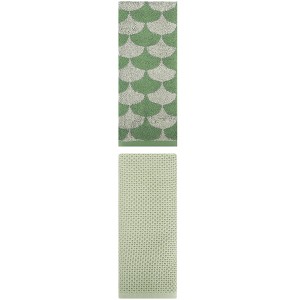 REGALWOVEN Cotton Hand Towels Absorbent Soft for Bathroom Hand Face Gym Spa 13" x 30"/13" x 29" 2 Pcs - 1 of 4