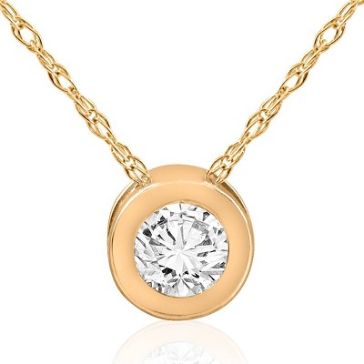 1.18 3cm 30mm Round Circle Shape Necklace Pendants Single Sided