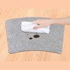 REGALWOVEN Faux Leather Washable Wipeable Non-slip Kitchen Dining Placemat 19 x 12 Inch 6 Pcs - 3 of 4
