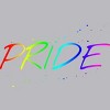 Design By Humans Sleek Pride Rainbow Text By Kasparovx Tank Top - Athletic Heather - Medium - 2 of 2