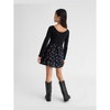The Children's Place Girls Long Sleeve Floral V-Waist Dress - 3 of 4