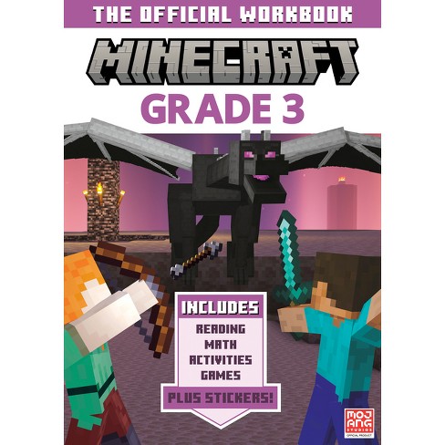 Official Minecraft Workbook: Grade 3 - (minecraft Workbooks) By Random ...