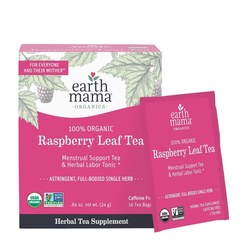 Earth Mama Organics Raspberry Leaf Tea - 0.84oz, 4 of 13