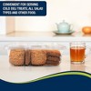 Clear Plastic Hinged Take-Out Containers  Clamshell Food Containers- Takeout Tray with Secure Lid Closure - 3 of 4