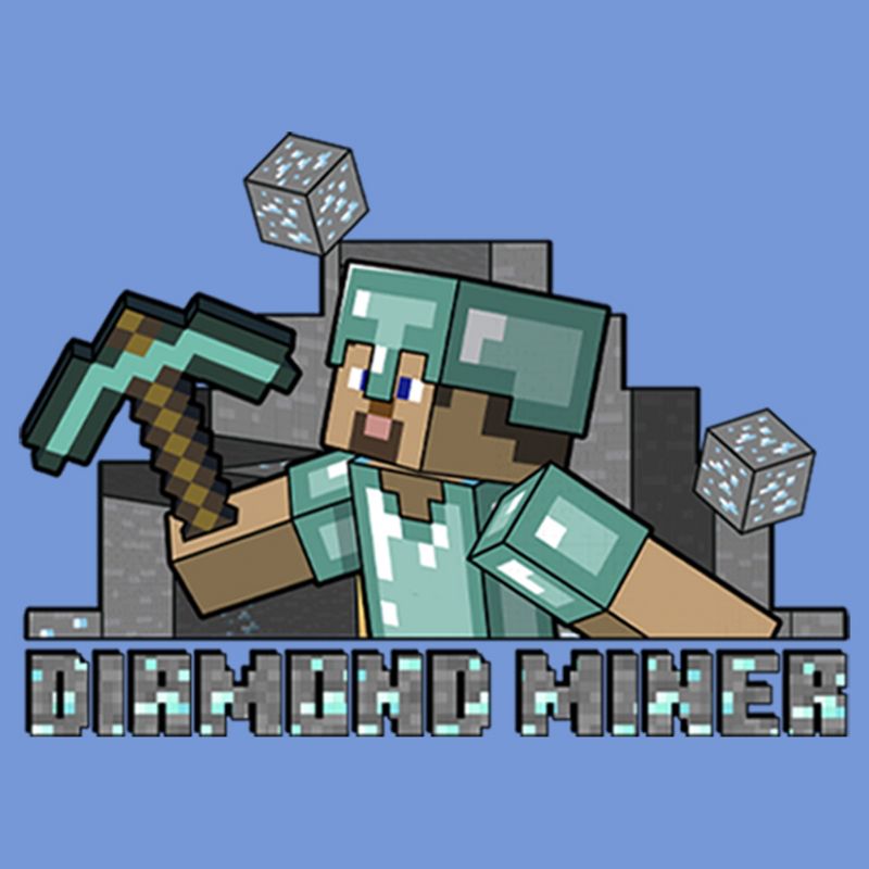 Boy's Minecraft Diamond Miner Performance Tee, 2 of 5