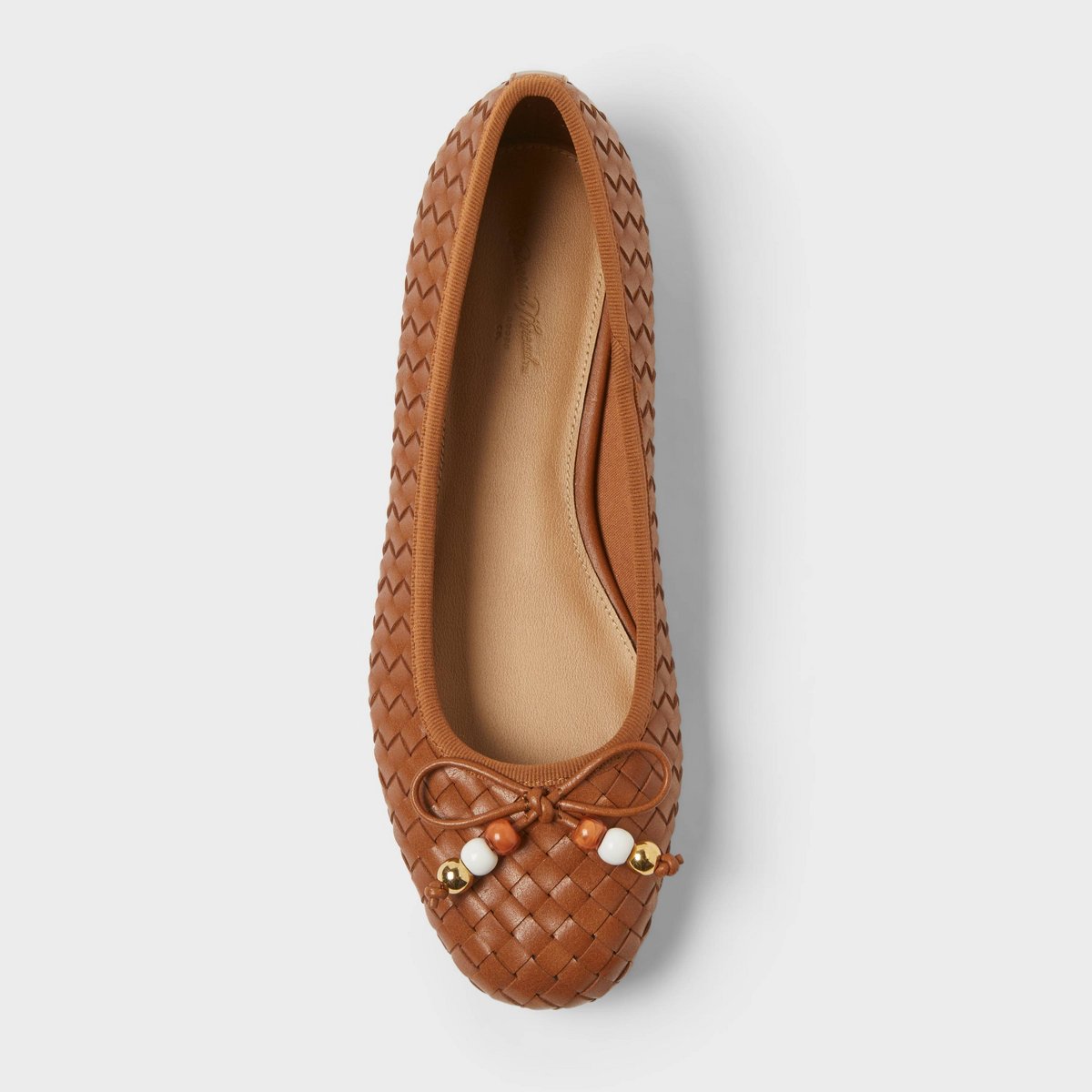 Обувь Universal Thread Women’s Merritt Flats with Memory Foam Insole - Universal Thread™ Cognac 9 — фото 3