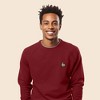 Dalix Fire (Glow In The Dark) Embroidered Fleece Sweatshirt Pullover Mens - 3 of 4