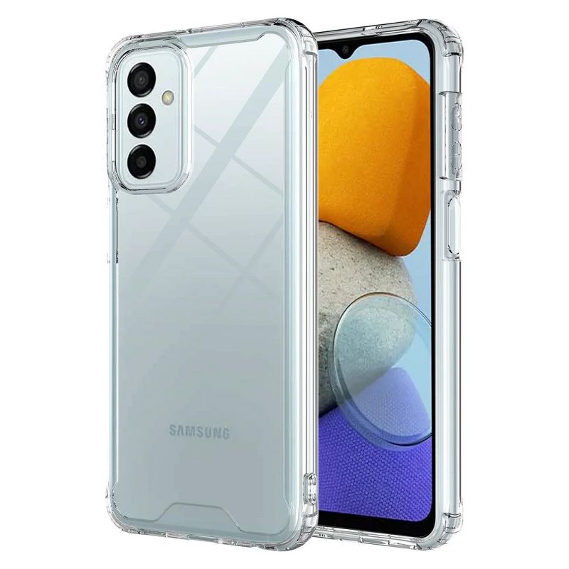 Ampd - Tpu / Acrylic Hard Shell Case For Samsung Galaxy A23 / A23 5g - Clear, 1 of 7