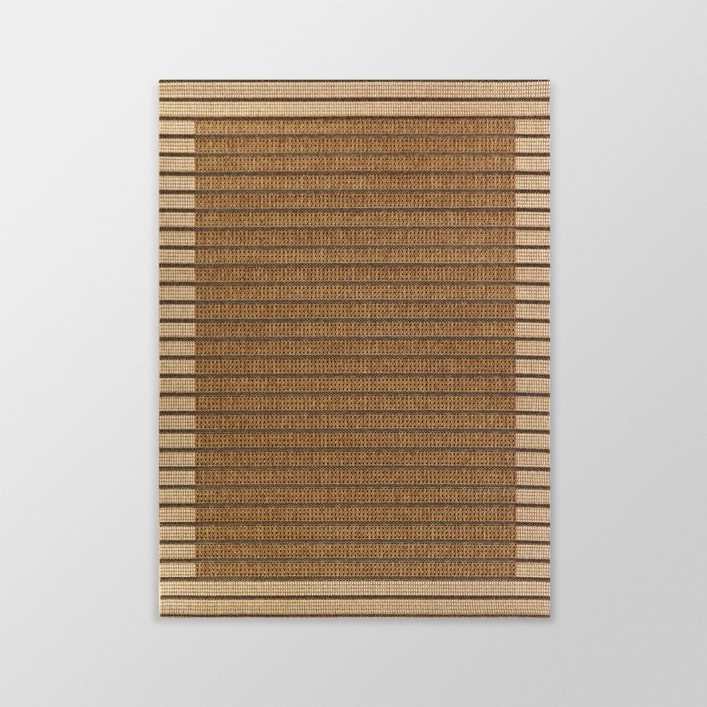  x 10' Hickory Square Outdoor Rug Tan