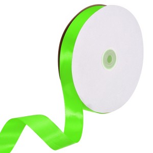 Unique Bargains Silky Polyester Smooth Shiny Fabric Ribbons - 1 of 4