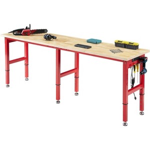 AMERLIFE Adjustable Workbench with Power Outlets,  Heavy Duty Work Table - 1 of 4