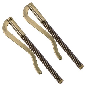 Unique Bargains Alloy Storage Clips for Food Bag Sealing Paper File Photo 2 Pcs - 1 of 4