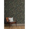 Rifle Paper Co. Woodland Black Peel and Stick Wallpaper: Self-Adhesive Animal Icon, Multicolor, 45 Sq Ft Coverage - 2 of 4