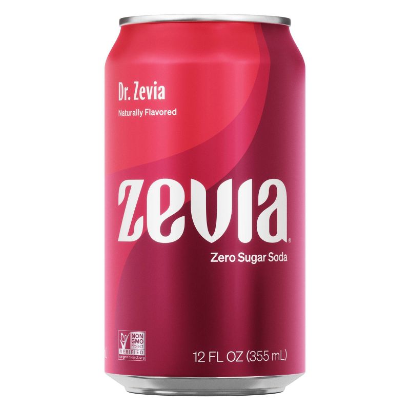 Zevia Dr. Zevia Zero Calorie Soda - 8pk/12 fl oz Cans, 2 of 5