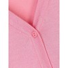 Women's Casual Open Front Knit Cropped Bolero Shrug 3/4 Sleeve Cardigan Sweater - 3 of 4