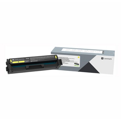 Lexmark Toner Cartridge - Yellow - Laser - High Yield - C340X40