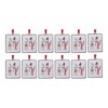 Melrose Snowman and Deer Ornament (Set of 12) - 3 of 4