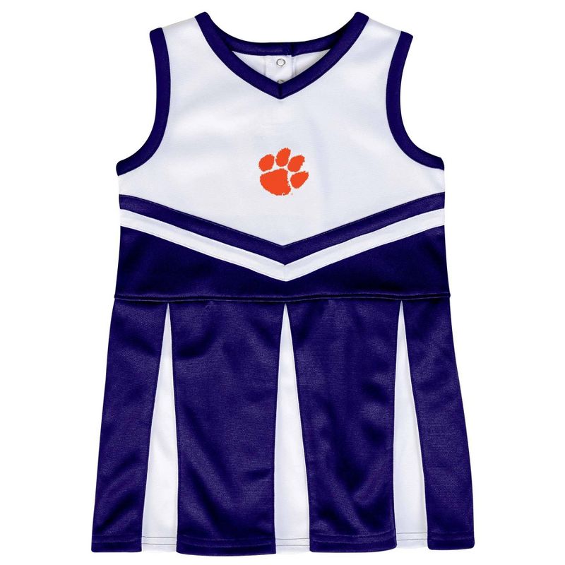 NCAA Clemson Tigers Infant Girls&#39; Cheer Dress, 1 of 4