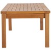 Modway EEI-4122-NAT Upland Patio Teak Wood Coffee Table, Natural - 2 of 4