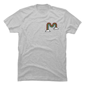 Men's Design By Humans Rainbow By DesignAzalea T-Shirt - 1 of 4