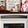 NAYSAYE Indoor Fireplace with Mantel Shelf Farmhouse Style Freestanding Decor for Living Room Bedroom, Cherry and White, 43.5"*13.7"*36.6" - 2 of 4